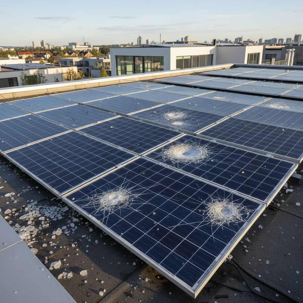 Will hail damage solar panels 1