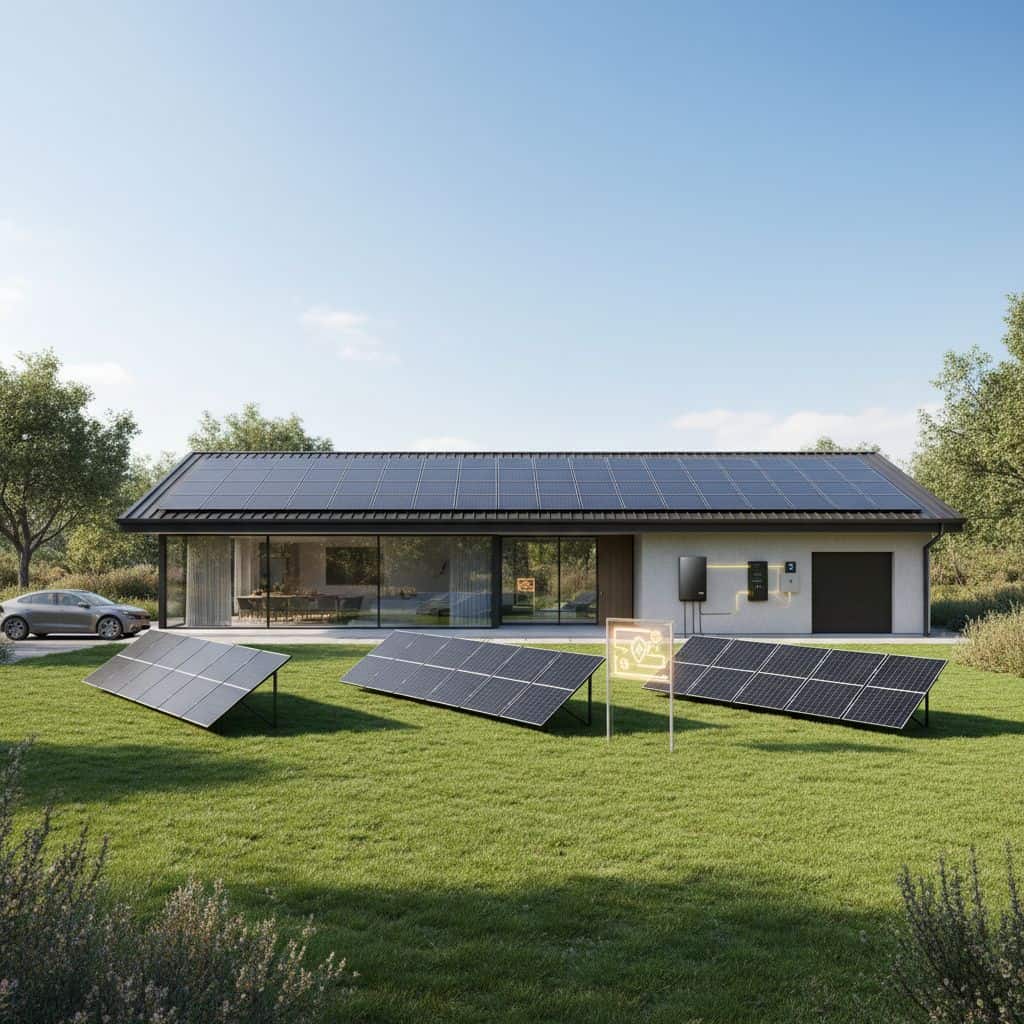 How many solar panels would you need to power a house 1