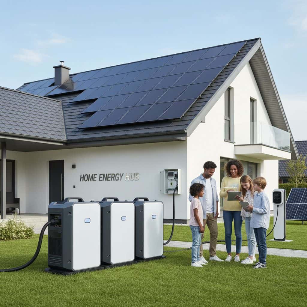 How big of a solar generator to run a house 1