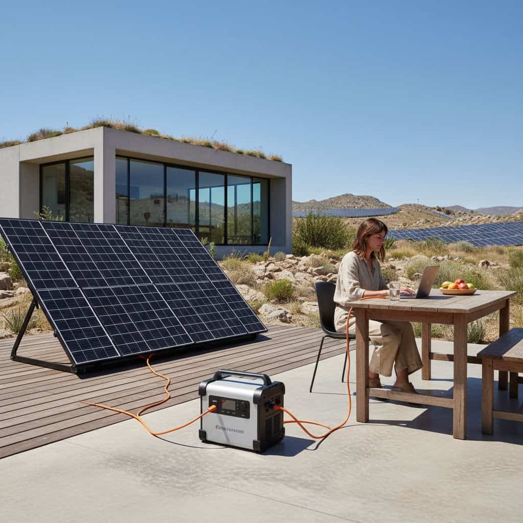 Can you live off the grid with a solar generator 1