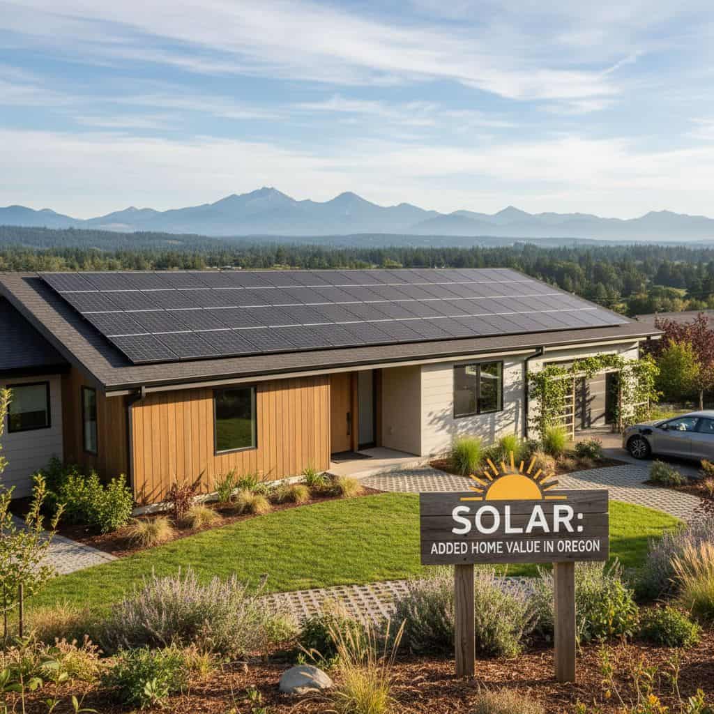 Does solar add value to your home Oregon 1