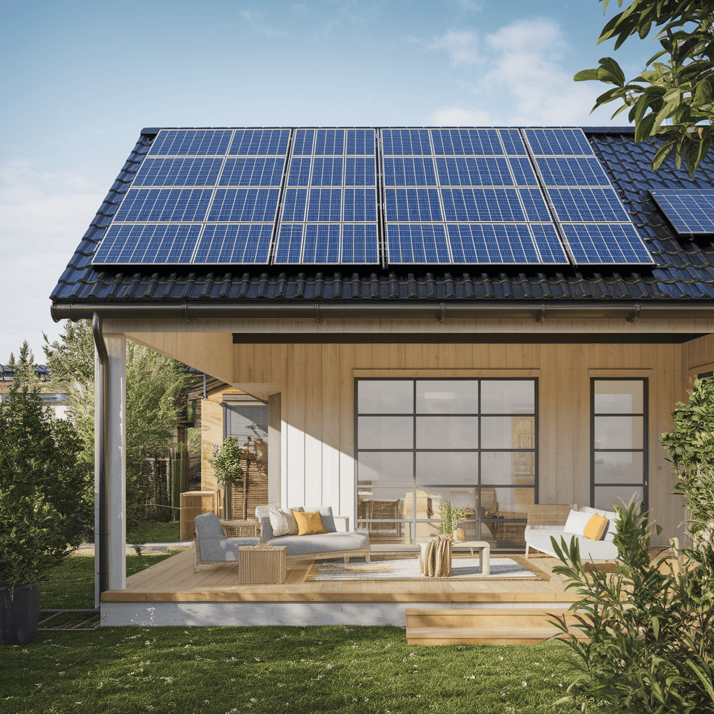 How many solar panels do I need for a 4000 sq ft home