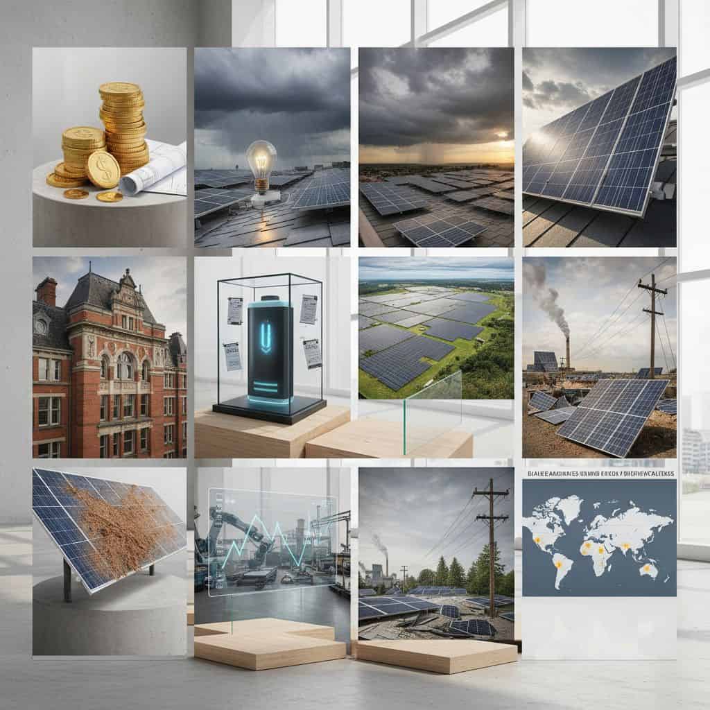 What are 10 disadvantages of solar 1