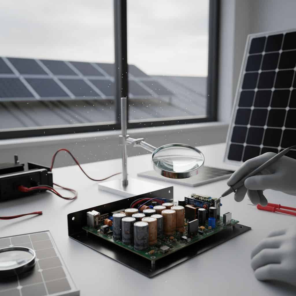 What is the common problem in a solar inverter 12