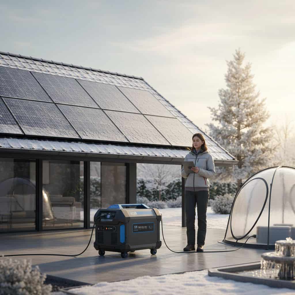 Do solar generators work in winter 7