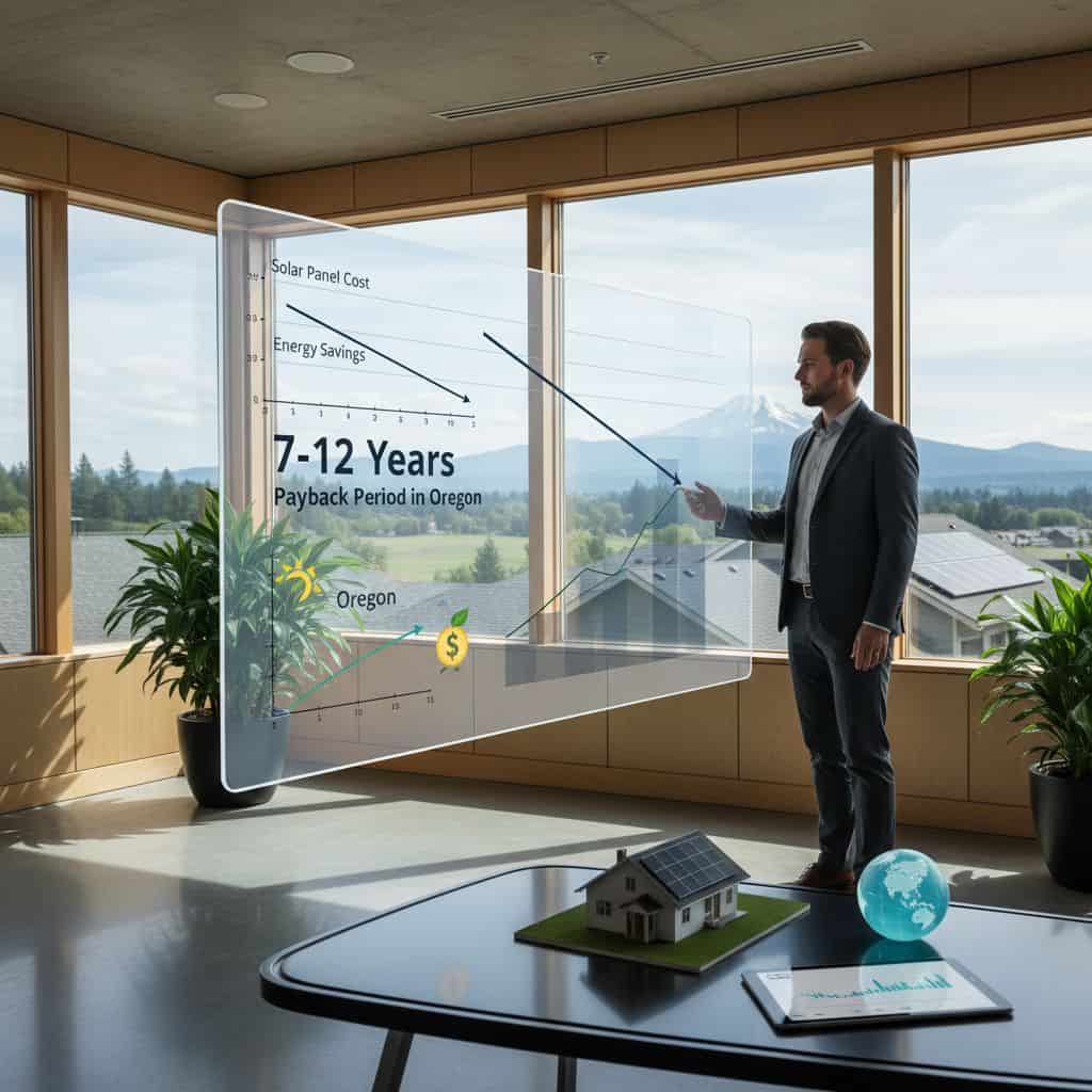 What is the payback period for solar panels in Oregon 1
