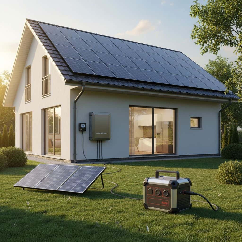 Can a solar generator power a house 1