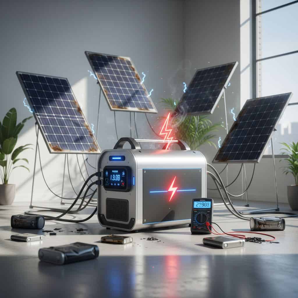 Can you overcharge a solar generator 5