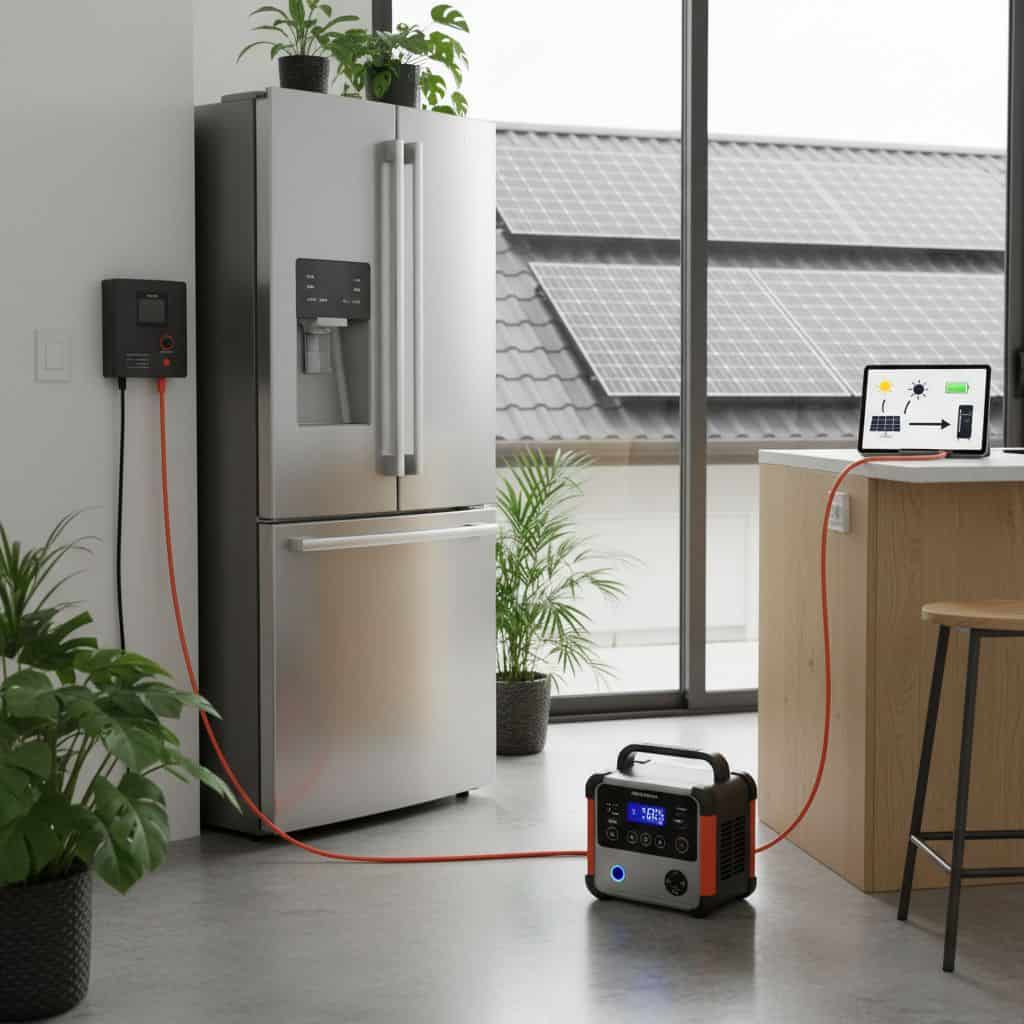 Can a solar generator run a refrigerator 5