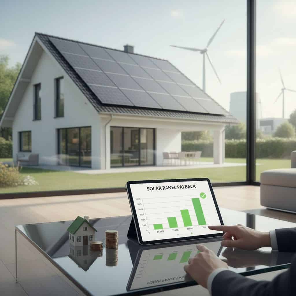 How many years does it take for solar panels to pay off 1