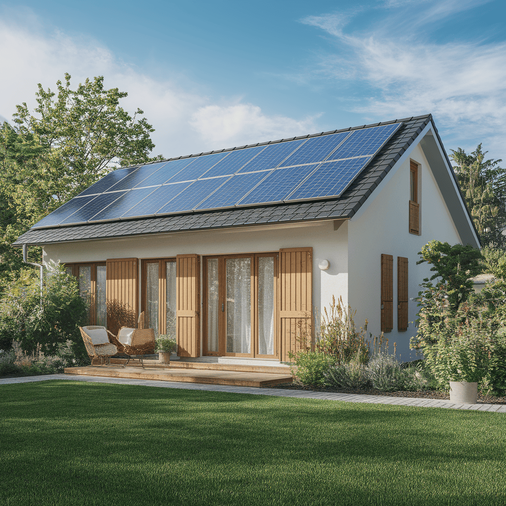 What size battery to run a house