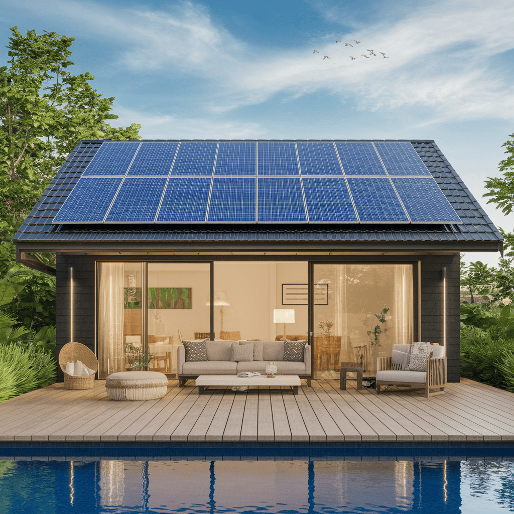 How do I keep my solar fountain from floating