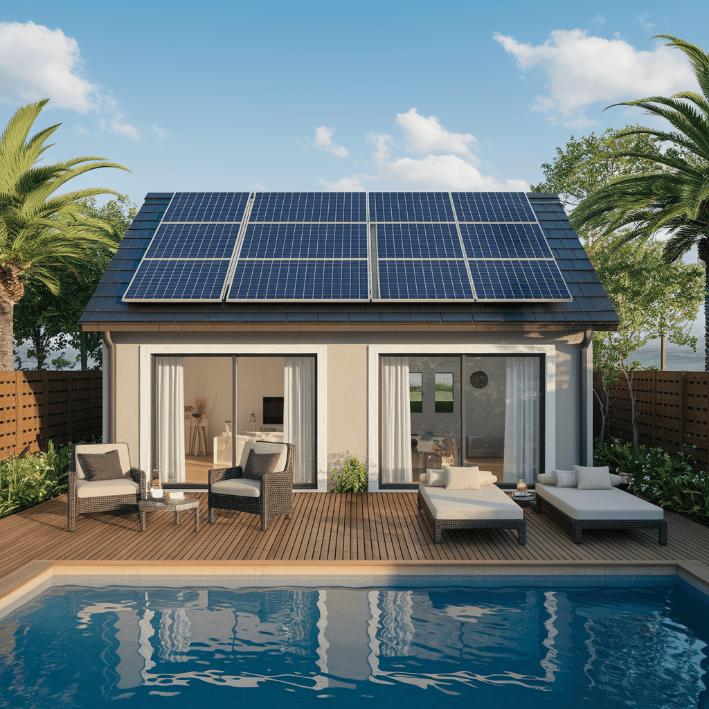 Is there a solar-powered AC unit