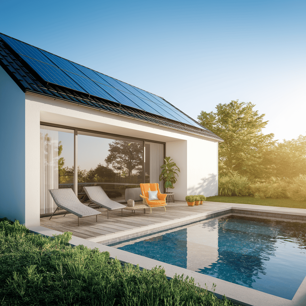Do solar panels provide AC power