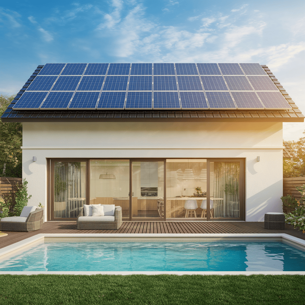 Can solar panels generate AC