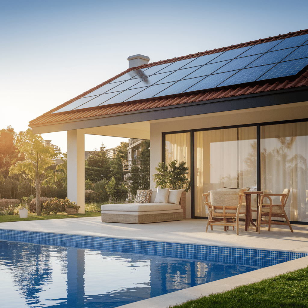Is there solar-powered air conditioning