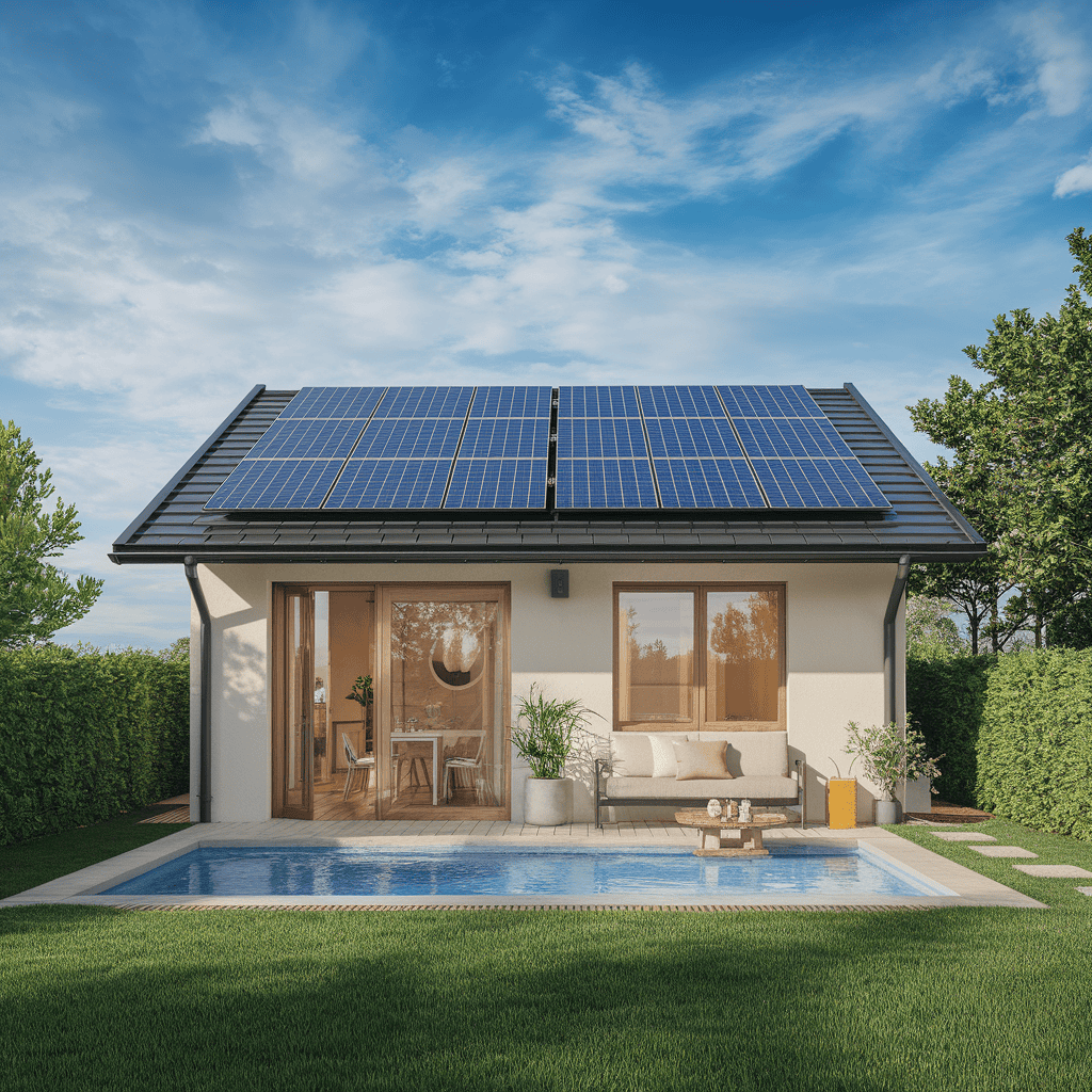 What is a hybrid solar system