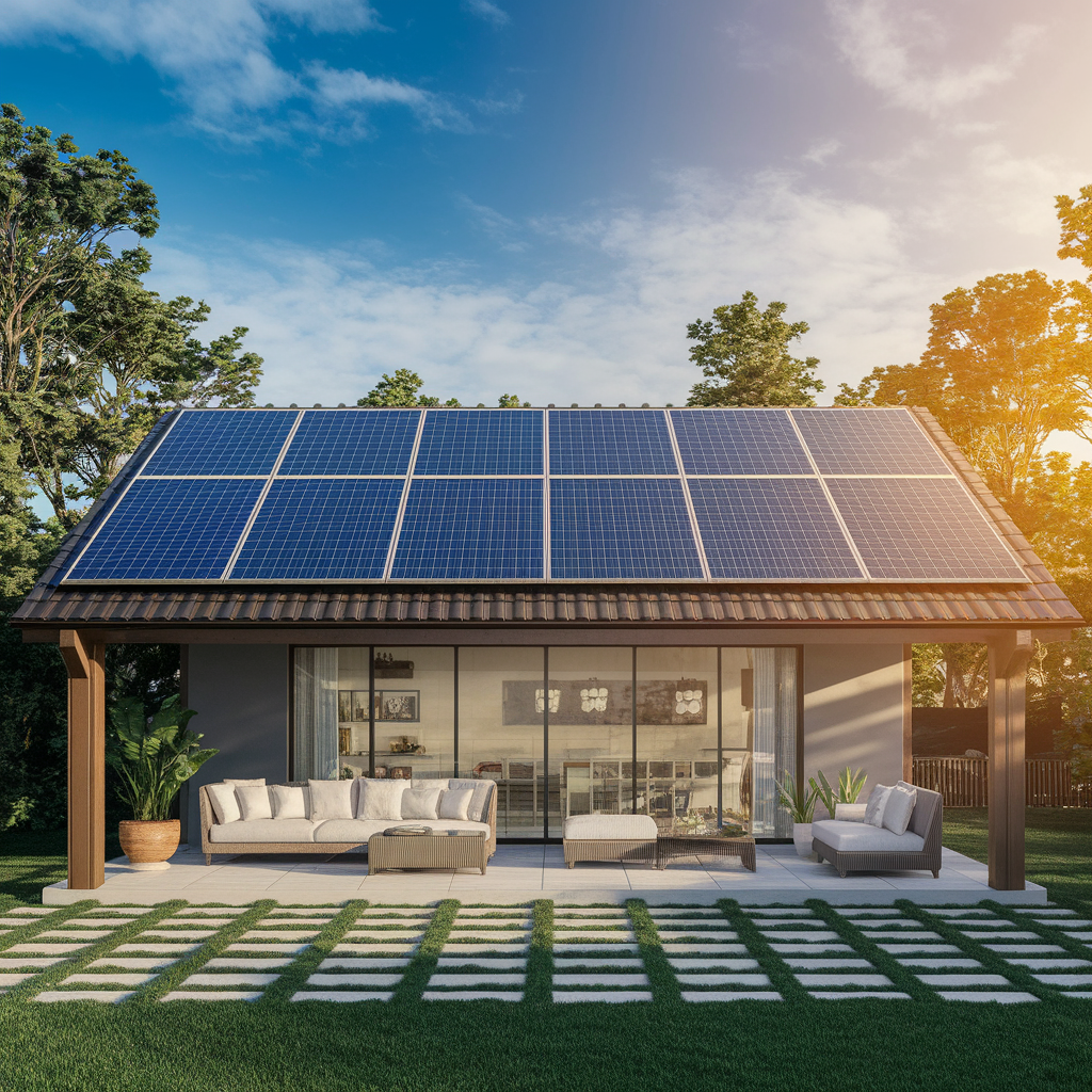 Can solar panels produce AC