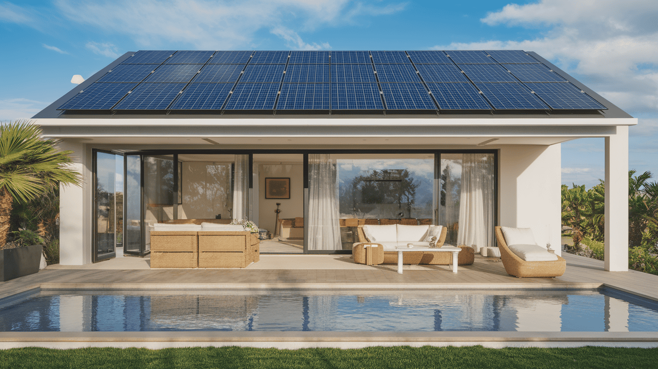 What temperature does a solar water heater get to