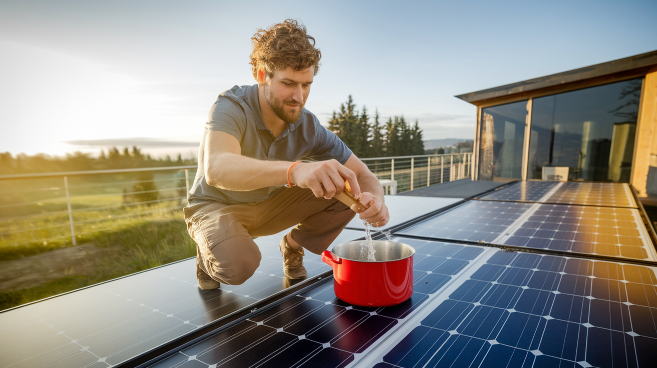 Can you boil water with a solar water heater