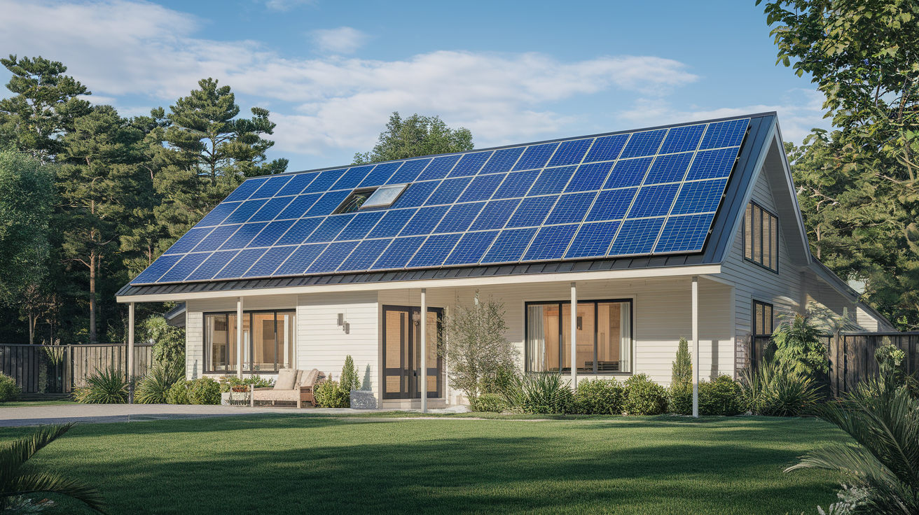 How many solar panels do I need for a 1200 sq ft house