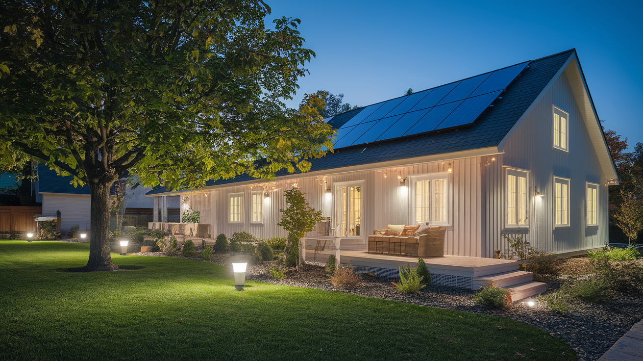 Do solar yard lights work at night