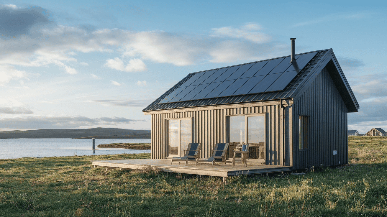 How to Use Solar Power for a Remote Cabin or Holiday Home