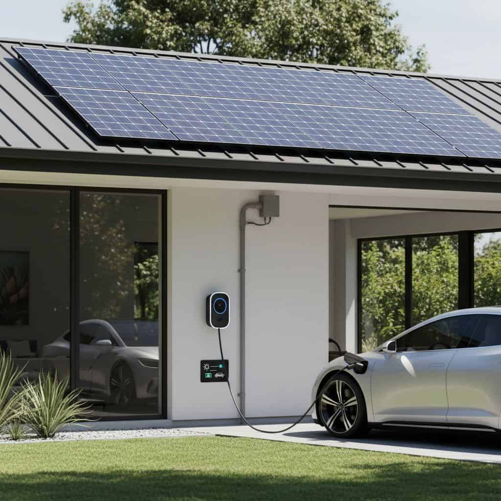 Can Solar Panels Power an EV Charger at Home 2