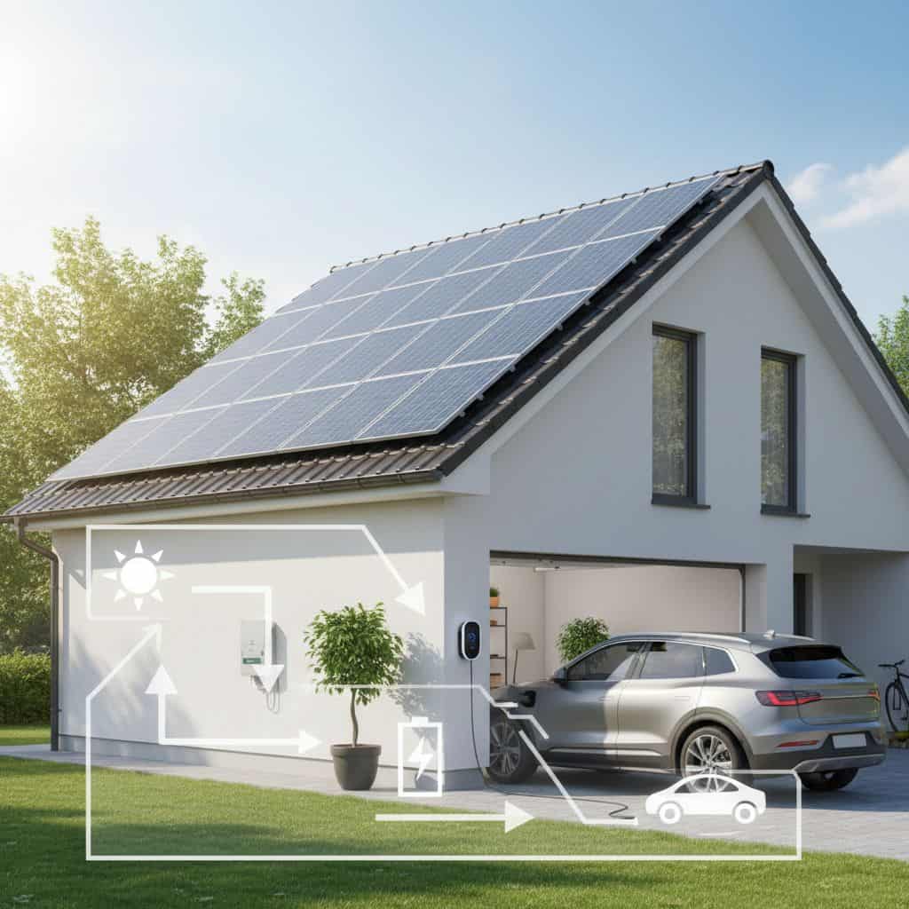 How to Charge Your Electric Vehicle With Solar Panels 1
