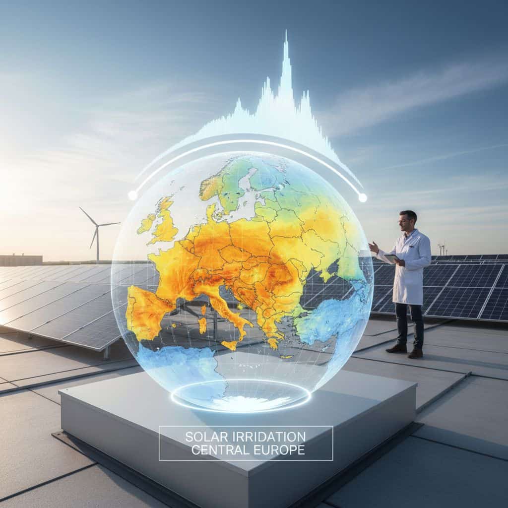 How Much Sun Does Central Europe Get for Solar 1