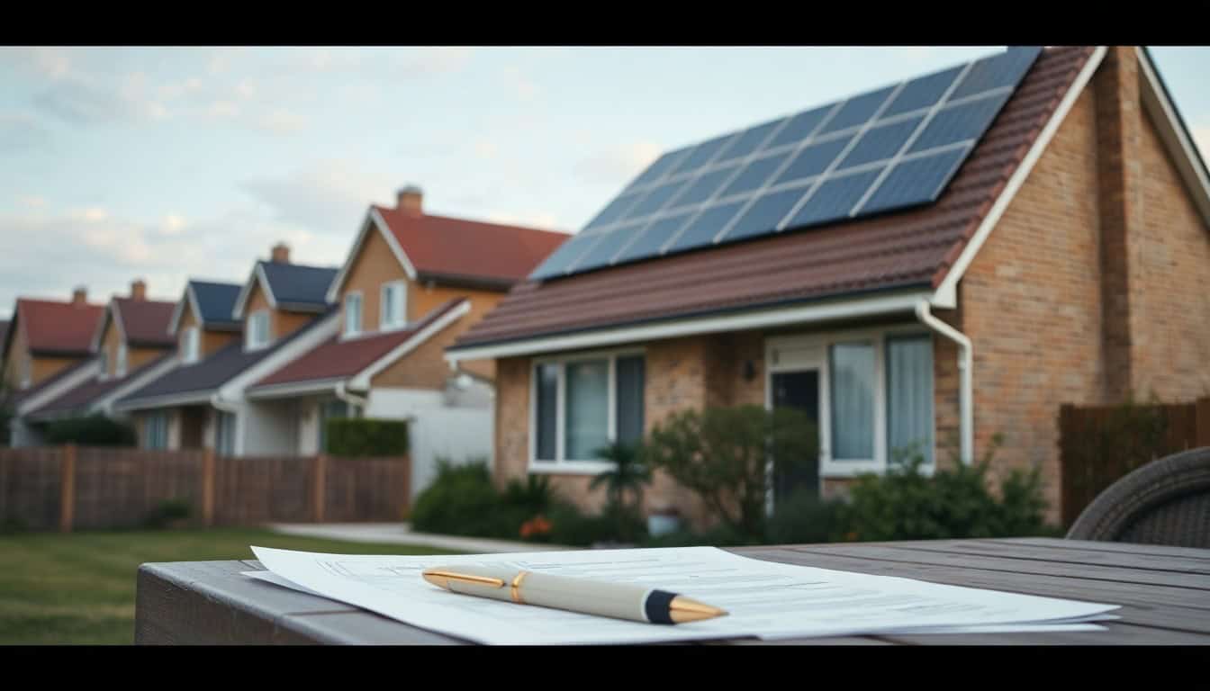 planning permission for solar panels — solar house with planning documents